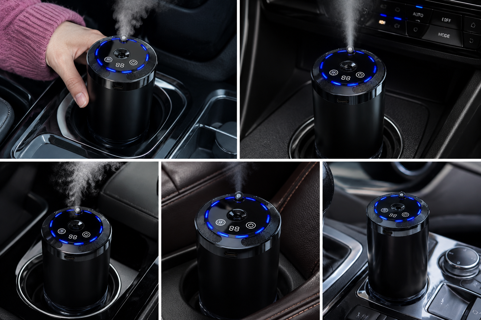 Versatile Car Diffuser Humidifier